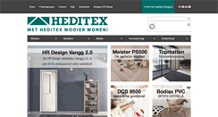 Desktop Screenshot of heditex.com