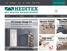 Tablet Screenshot of heditex.com